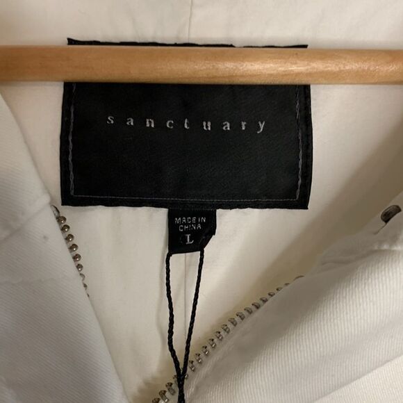 NWT Sanctuary utility hooded jacket. Large - Picture 3 of 4